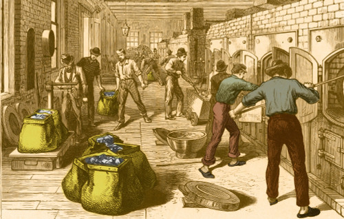 Virginia City Retort House Poster Print by Science Source - Item # VARSCIBQ3070
