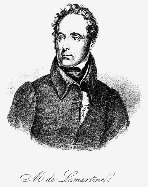 Alphonse De Lamartine /N(1790-1869). Alphonse Marie Louis De Prat De Lamartine. French Poet. Lithograph, English, 1848. Poster Print by Granger Collection - Item # VARGRC0040534