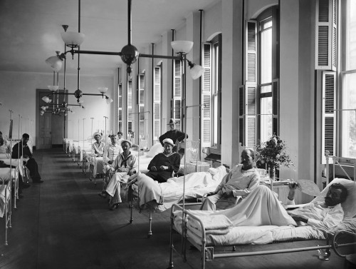 Brooklyn: Hospital, C1900. /Npatients In A Ward At The Brooklyn Navy Yard Hospital In Brooklyn, New York. Photograph, C1900. Poster Print by Granger Collection - Item # VARGRC0268313