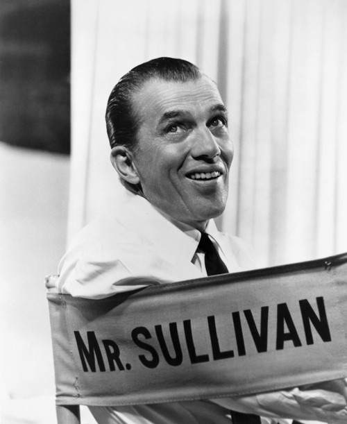 Ed Sullivan (1902-1974). /Nedward Vincent Sullivan. American Newspaper Columnist And Entertainer. Photographed On The Set Of 'The Ed Sullivan Show.' Poster Print by Granger Collection - Item # VARGRC0035054 Ed Sullivan (1902-1974). /Nedward Vincent Sullivan. American Newspaper Columnist And Entertainer. Photographed On The Set Of 'The Ed Sullivan Show.' Poster Print by Granger Collection - Item # VARGRC0035054