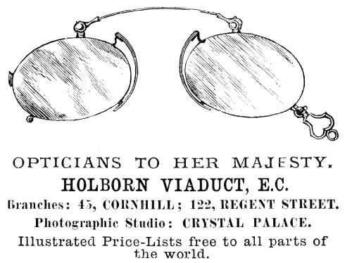 Eyeglasses, 1892. /Nline Engraving, English. Poster Print by Granger Collection - Item # VARGRC0078040