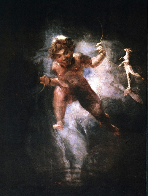 Midsummer Night'S Dream. /Npuck (From 'A Midsummer Night'S Dream'), By Henry Fuseli. Oil, C. 1790. Poster Print by Granger Collection - Item # VARGRC0035959