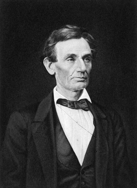 Abraham Lincoln /N(1809-1865). 16Th President Of The United States. Steel Engraving, 19Th Century. Poster Print by Granger Collection - Item # VARGRC0034837