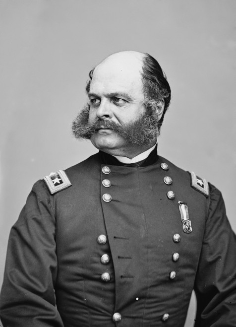 Ambrose E. Burnside /N(1824-1881). American Army Commander. Photograph By Mathew Brady, C1863. Poster Print by Granger Collection - Item # VARGRC0267987