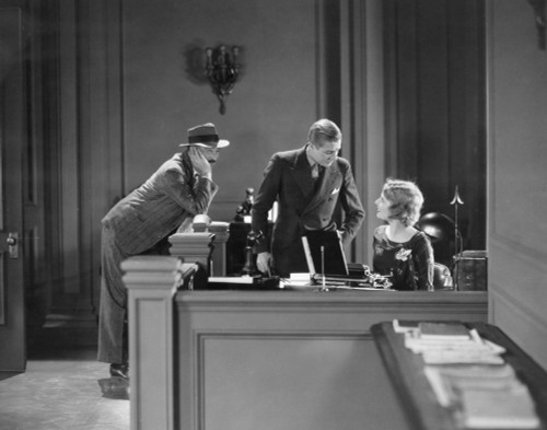 Silent Film Still: Offices. Poster Print by Granger Collection - Item # VARGRC0005139