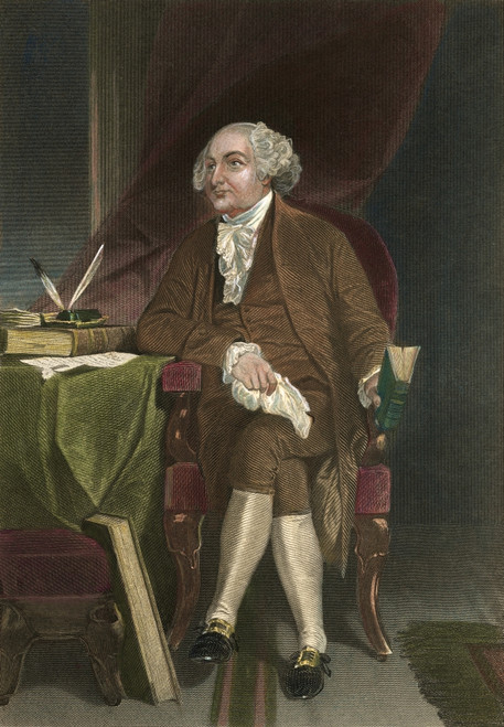 John Adams (1735-1826). /Nsecond President Of The United States. Engraving After A Painting By Alonzo Chappel, 19Th Century. Poster Print by Granger Collection - Item # VARGRC0009987