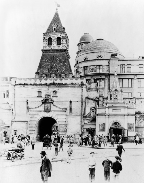 Moscow: Kremlin Gate. /Nthe Kremlin Gate With An Adjoining Religious Chapel, Moscow, Russia. Photograph, C1918. Poster Print by Granger Collection - Item # VARGRC0118709 Moscow: Kremlin Gate. /Nthe Kremlin Gate With An Adjoining Religious Chapel, Moscow, Russia. Photograph, C1918. Poster Print by Granger Collection - Item # VARGRC0118709