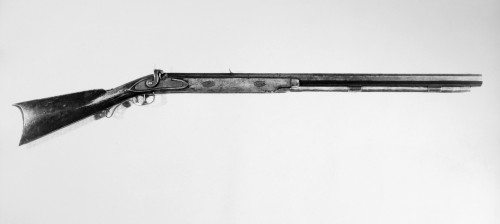 Hawken Rifle, C1850. /Nhawken Rifle Belonging To The American Fur Trader And Mountain Man James Bridger, Manufactured At St. Louis, Missouri, C1850. Poster Print by Granger Collection - Item # VARGRC0216807