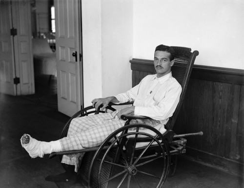 Brooklyn: Hospital, C1900. /Na Patient At The Brooklyn Navy Yard Hospital In Brooklyn, New York. Photograph, C1900. Poster Print by Granger Collection - Item # VARGRC0268306