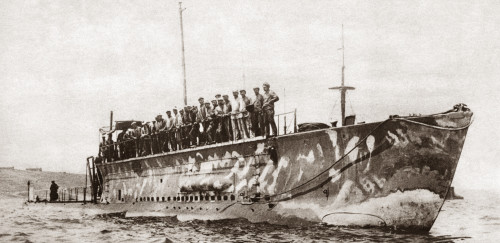 World War I: French Ship. /Nfrench Cruiser Submarine During World War I. Photograph, C1916. Poster Print by Granger Collection - Item # VARGRC0408315 World War I: French Ship. /Nfrench Cruiser Submarine During World War I. Photograph, C1916. Poster Print by Granger Collection - Item # VARGRC0408315