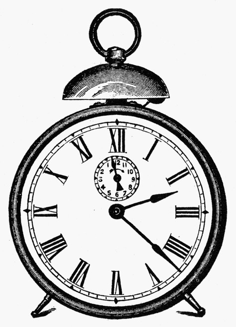 Alarm Clock, C1900. /Nline Engraving, American, C1900. Poster Print by Granger Collection - Item # VARGRC0015537