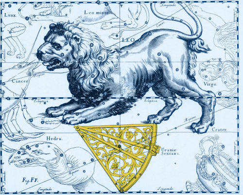 Leo Constellation, Zodiac Sign, Hevelius Poster Print by Science Source - Item # VARSCIBQ5803