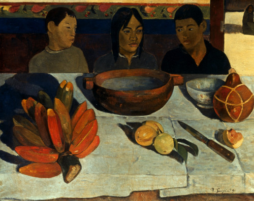 Gauguin: Meal, 1891. /Npaul Gauguin: The Meal. Oil On Canvas, 1891. Poster Print by Granger Collection - Item # VARGRC0025010 Gauguin: Meal, 1891. /Npaul Gauguin: The Meal. Oil On Canvas, 1891. Poster Print by Granger Collection - Item # VARGRC0025010