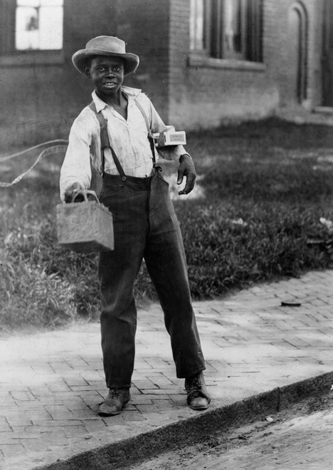 Shoe Shiner, C1899. /Nan African-American Shoe Shiner, C1899. Poster Print by Granger Collection - Item # VARGRC0107906