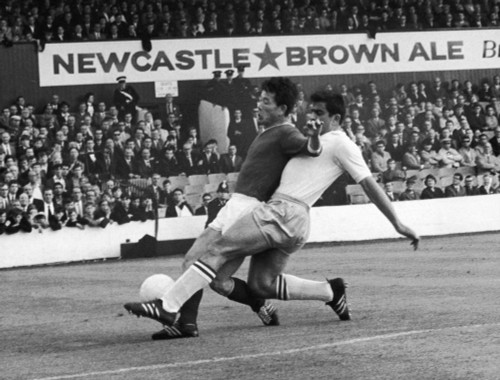 World Cup, 1966. /Npak Doo Ik (Left) Of North Korea And Murtaz Khurtsilava Of The Soviet Union During The 1966 World Cup Held In England. Poster Print by Granger Collection - Item # VARGRC0131284