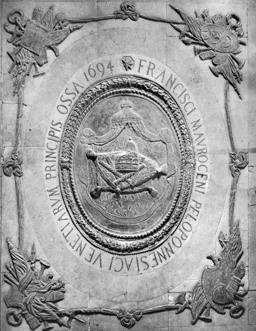Francesco Morosini /N(1619-1694). Doge Of Venice, 1688-1694. Tomb Of Morosini By Filippo Parodi, At The Church Of Saint Stephen In Venice. Poster Print by Granger Collection - Item # VARGRC0125326