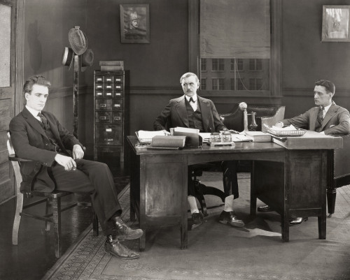Silent Film Still: Offices. Poster Print by Granger Collection - Item # VARGRC0074656