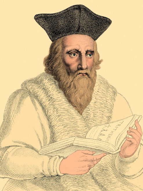 Edward Kelley, English Alchemist Poster Print by Science Source