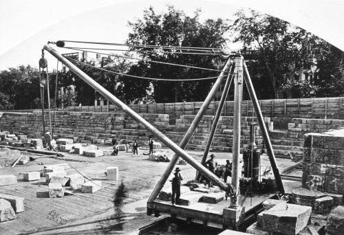 Albany: State Capitol. /Nconstruction Of The New York State Capitol Building At Albany. Photographed 30 May 1870. Poster Print by Granger Collection - Item # VARGRC0091903