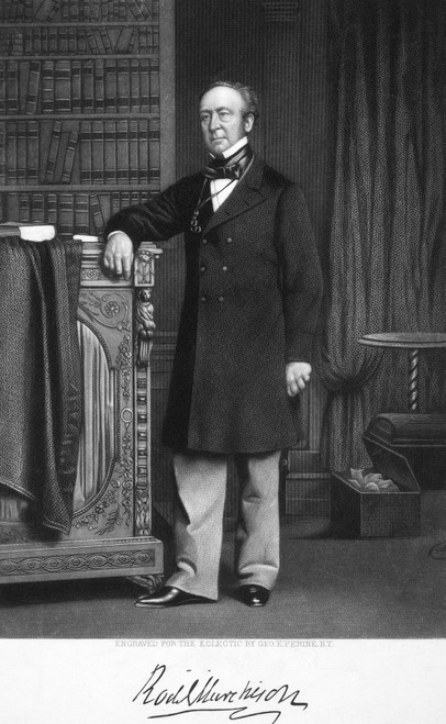 Roderick Murchison /N(1792-1871). Sir Roderick Impey Murchison. Scottish Geologist. Mezzotint, American, Mid-19Th Century. Poster Print by Granger Collection - Item # VARGRC0070294