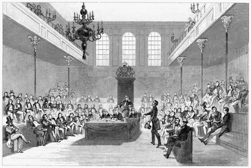 British House Of Commons. /Nfrench Engraving After A.C. Pugin And Thomas Rowlandson, 1809. Poster Print by Granger Collection - Item # VARGRC0078239