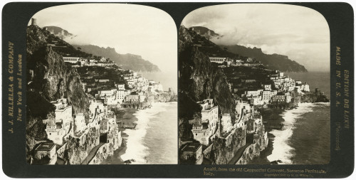 Italy: Amalfi Coast, 1903. /Nview Of Amalfi, From The Cappucini Convent, Italy. Poster Print by Granger Collection