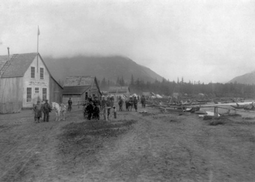 Alaska: Dyea, C1897. /Nhealy And Wilson'S Store, In The Town Of Dyea. Photograph, C1897. Poster Print by Granger Collection - Item # VARGRC0116190