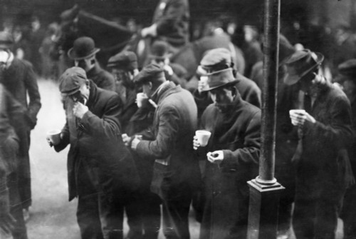 New York: Bread Line, 1915. /Nbread Line On 41St Street, New York City, 30 January 1915. Poster Print by Granger Collection - Item # VARGRC0013293