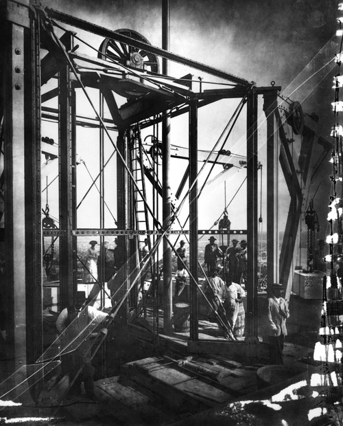Washington Monument, C1880. /Nworkmen With Machinery And Materials On The Construction Site Of The Washington Monument In Washington,D.C. Photographed C1880. Poster Print by Granger Collection - Item # VARGRC0216735