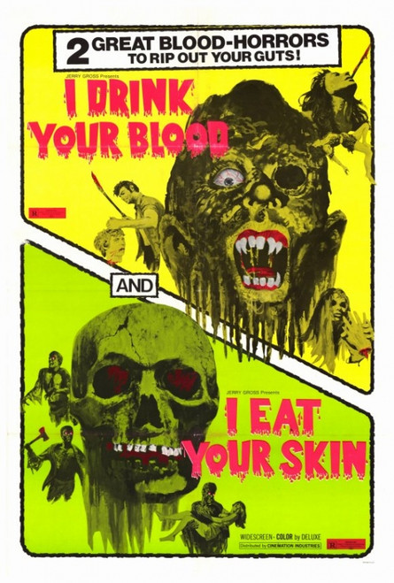 I Drink Your Blood Movie Poster Print (27 x 40) - Item # MOVIF6186