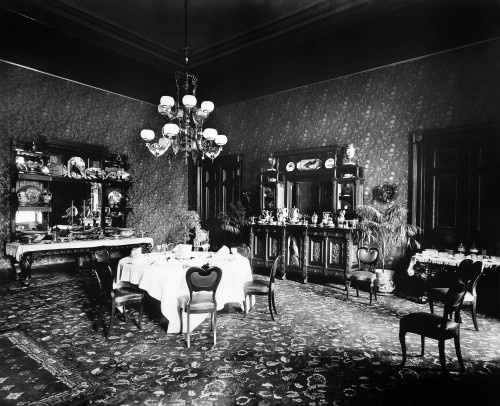 White House: Dining Room. /Nprivate Dining Room At The White House In Washington, D.C. Photograph By Frances Benjamin Johnston, C1900. Poster Print by Granger Collection - Item # VARGRC0165862