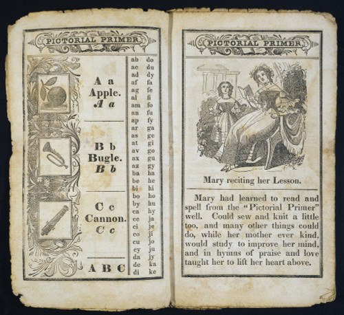 Pictorial Primer, C1845. /Npages From An American Primer. Poster Print by Granger Collection - Item # VARGRC0011113