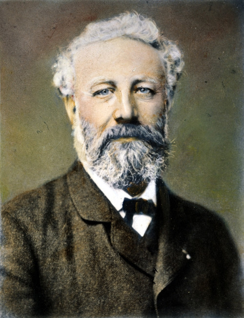 Jules Verne (1828-1905). /Nfrench Writer: Oil Over A Photograph By Nadar. Poster Print by Granger Collection - Item # VARGRC0045523