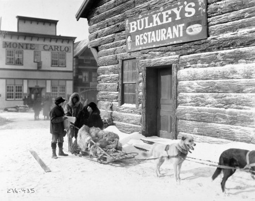 Dog Sled. /Nstill From The 1928 Mgm Motion Picture, 'Trail Of '98.' Poster Print by Granger Collection - Item # VARGRC0081865