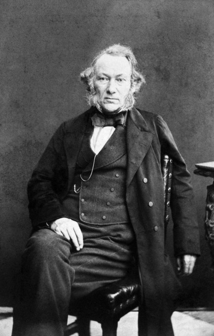 Richard Cobden (1804-1865). /Nenglish Politician And Economist. Original Carte-De-Viste, C1860. Poster Print by Granger Collection