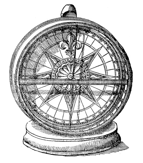 Compass, 1600. /Na Compass From William Gilbert'S 'De Magnete.' Woodcut, London, 1600. Poster Print by Granger Collection - Item # VARGRC0052702 Compass, 1600. /Na Compass From William Gilbert'S 'De Magnete.' Woodcut, London, 1600. Poster Print by Granger Collection - Item # VARGRC0052702