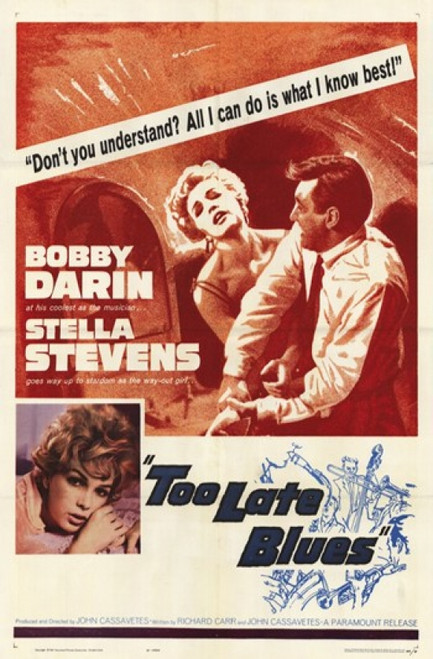 Too Late Blues Movie Poster (11 x 17) - Item # MOV235504