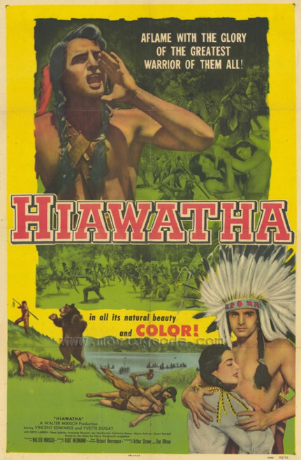Hiawatha Movie Poster Print (27 x 40) - Item # MOVIF7323