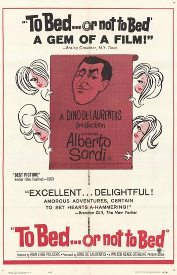 to Bed or Not to Bed Movie Poster (11 x 17) - Item # MOV232933