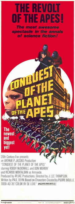 Conquest of the Planet of the Apes Movie Poster (11 x 17) - Item # MOVCE3431