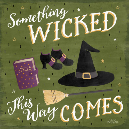 Haunted Halloween VI Poster Print by Laura Marshall - Item # VARPDX32557