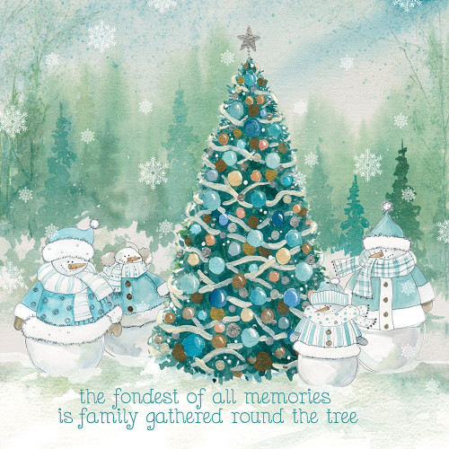 Snowman Family Poster Print by Carol Robinson - Item # VARPDX18675