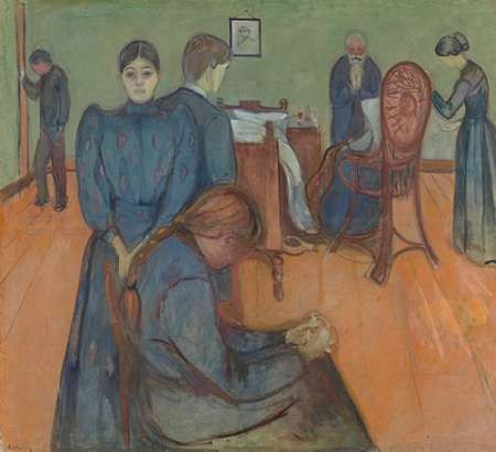 Death in the Sickroom, 1893 Poster Print by Edvard Munch - Item # VARPDX467687