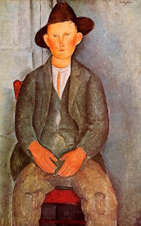 Little Peasant Poster Print by Amedeo Modigliani - Item # VARPDX373681