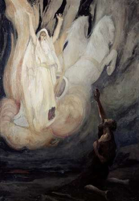 Elijah Ascends In a Chariot of Fire Poster Print by James Tissot - Item # VARPDX280297