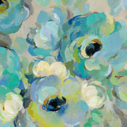 Fresh Teal Flowers III Poster Print by Silvia Vassileva - Item # VARPDX34423