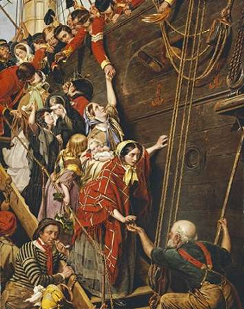 Eastward Ho! - August 1857 Poster Print by Henry Nelson ONeil - Item # VARPDX265313