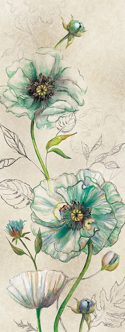 Sketches in Blue I Poster Print by Carol Robinson - Item # VARPDX18861