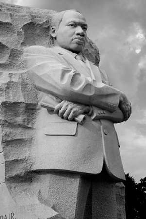 Martin Luther King, Jr. Memorial, Washington, D.C. - Black and White Variant Poster Print by Carol Highsmith - Item # VARPDX463841