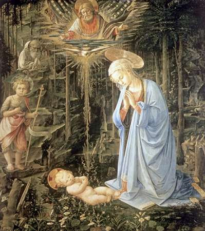 Madonna and Child With Saint Jerome Poster Print by Giovanni Bellini - Item # VARPDX276697